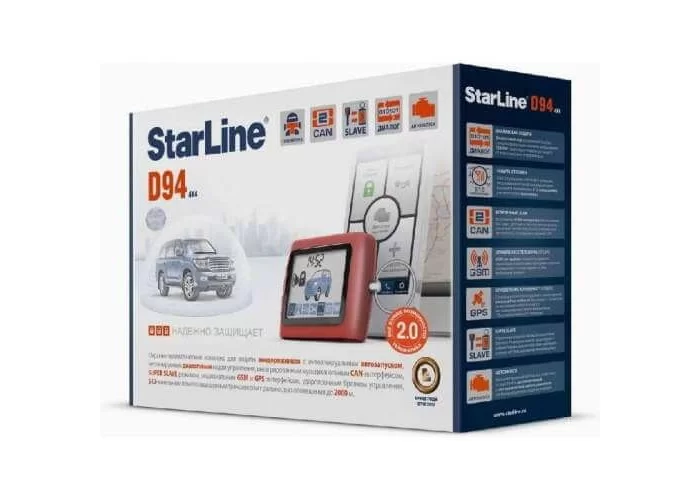 Автосигнализация  StarLine D94 4x4 GSM/GPS 